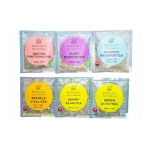 THC or CBD Individual Tea bags